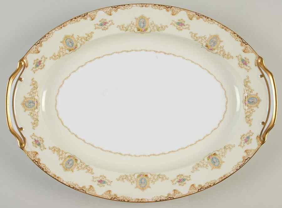 Ascalon 16" Oval Serving Platter by Noritake-1