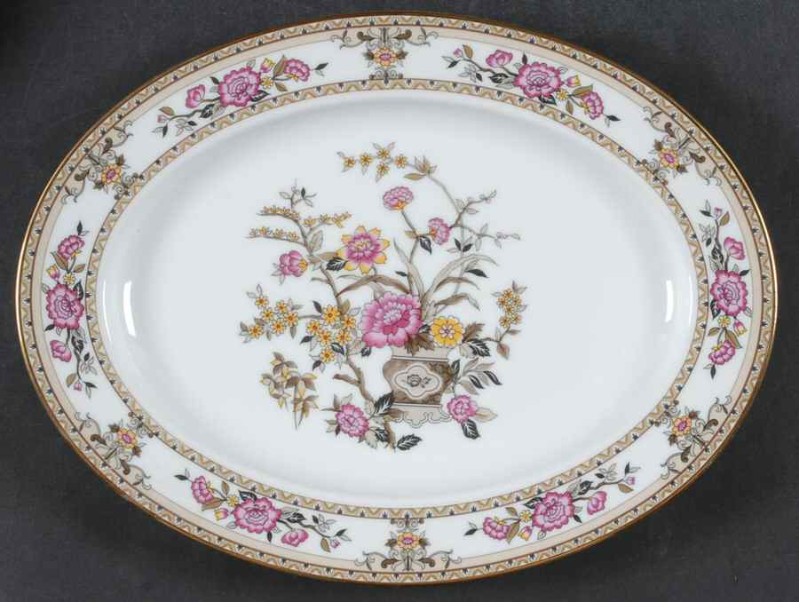 Asian Dream 11" Oval Serving Platter by Noritake-1