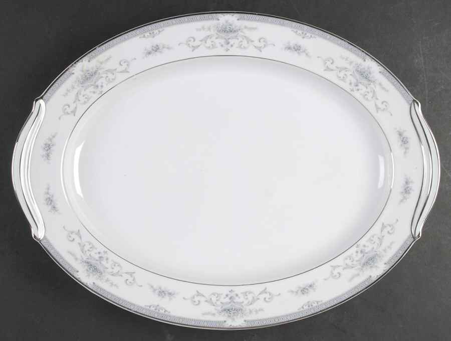 Ashby 16" Oval Serving Platter by Noritake-1