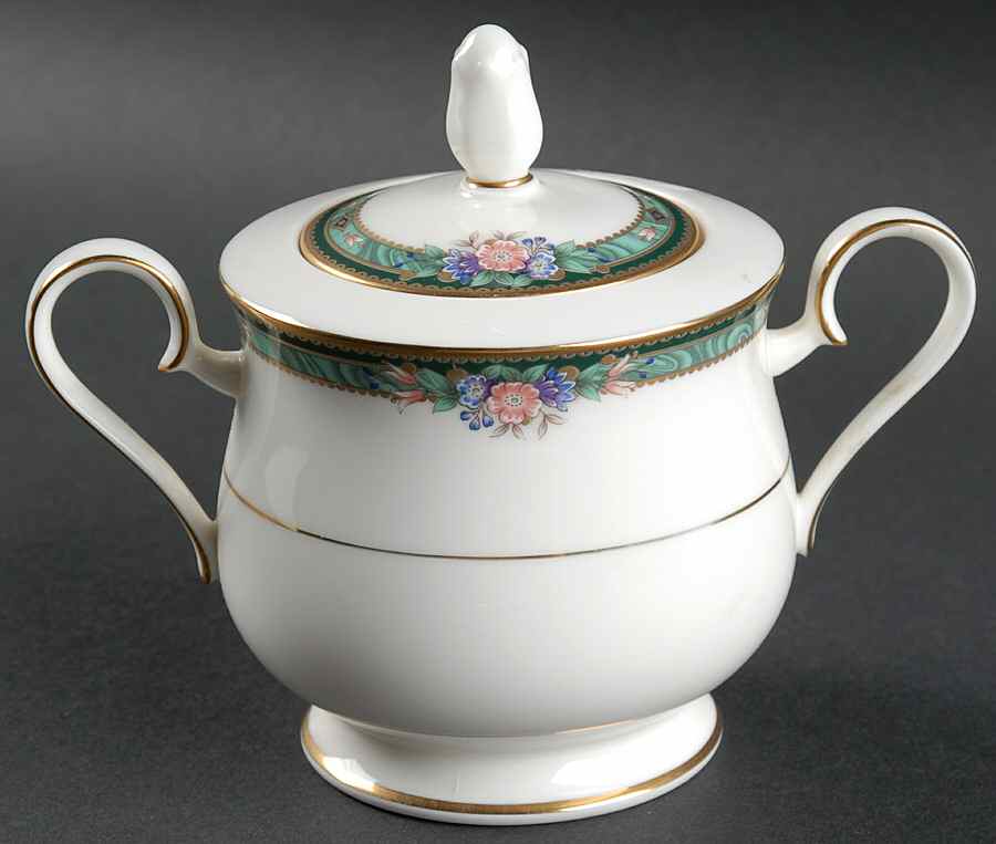 Ashbury Sugar Bowl & Lid by Noritake-1
