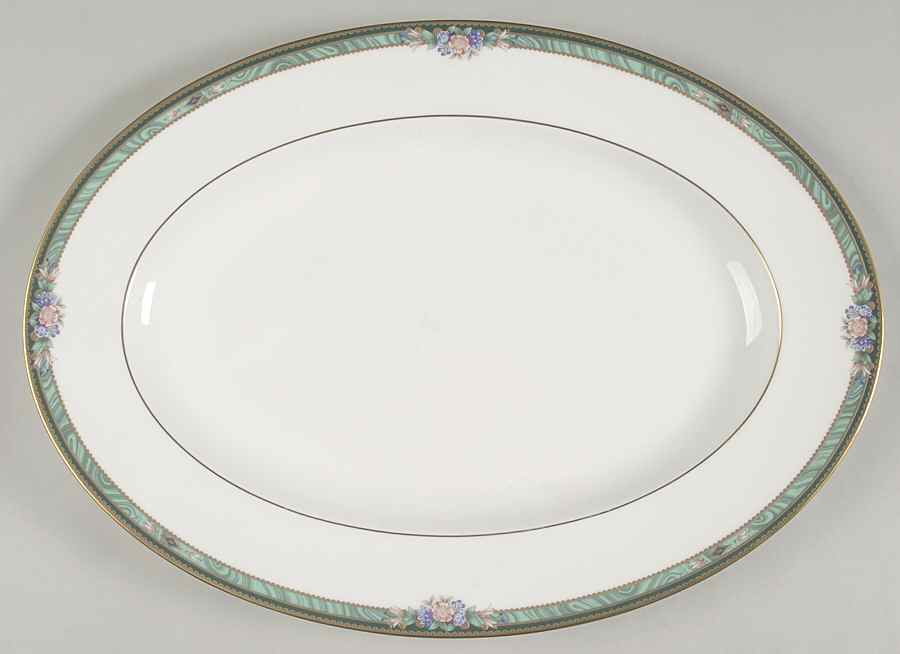 Ashbury 14" Oval Serving Platter by Noritake-1