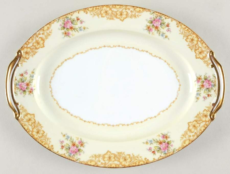 Ashford 11" Oval Serving Platter by Noritake-1
