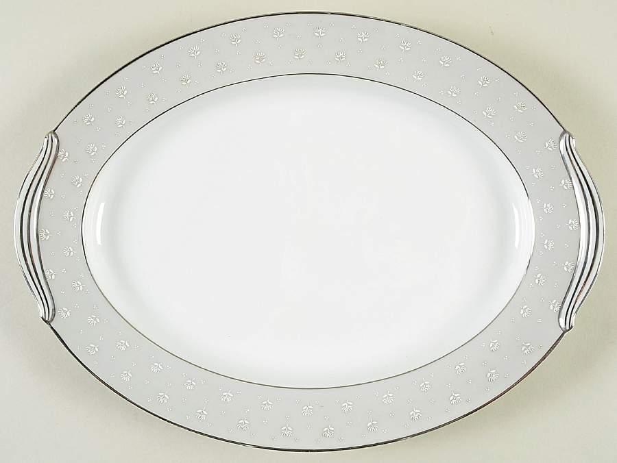 Ashley 13" Oval Serving Platter by Noritake-1
