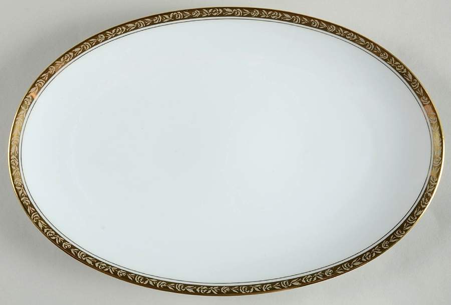 Ashleigh 12" Oval Serving Platter by Noritake-1