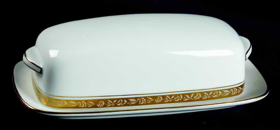 Ashleigh 1/4 Lb Covered Butter by Noritake-1