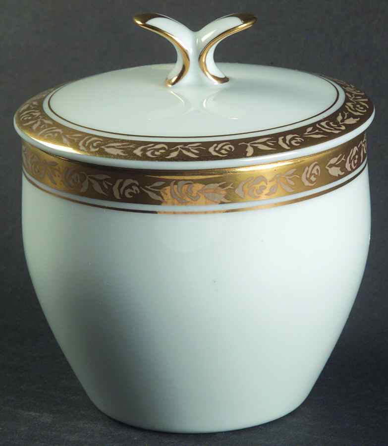 Ashleigh Mini Sugar Bowl & Lid by Noritake-1