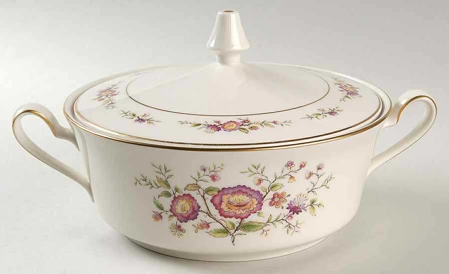 Asian Song Round Covered Vegetable by Noritake-1