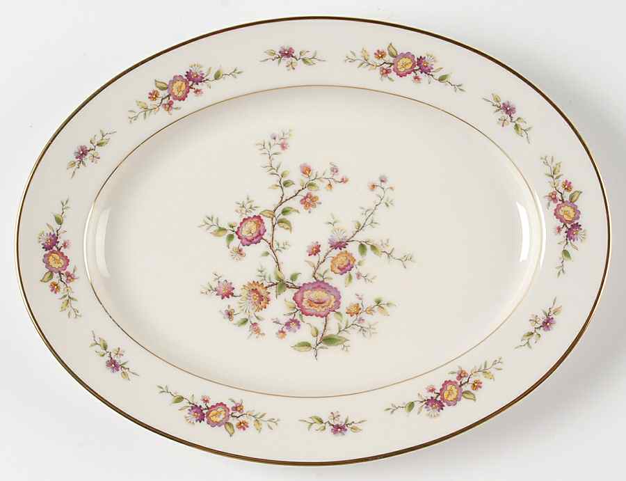Asian Song 11" Oval Serving Platter by Noritake-1