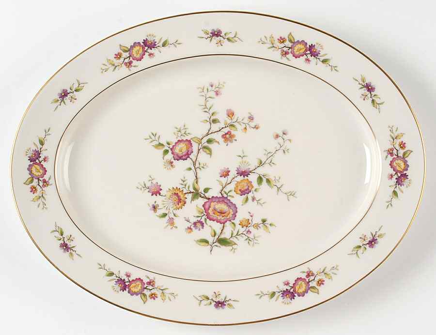Asian Song 13" Oval Serving Platter by Noritake-1