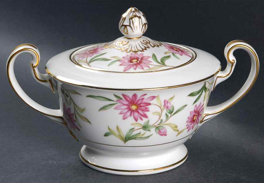 Astoria Sugar Bowl & Lid by Noritake-1