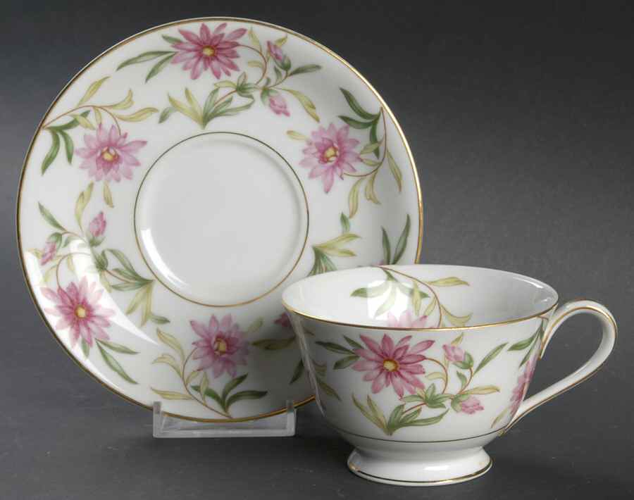 Astoria Oversized Cup & Saucer Set by Noritake-1