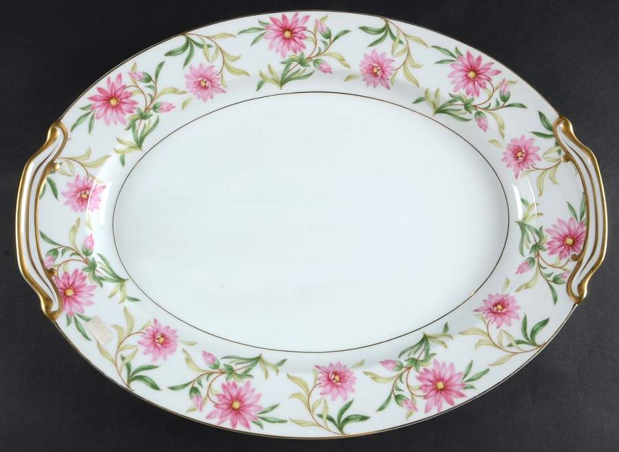 Astoria 16" Oval Serving Platter by Noritake-1