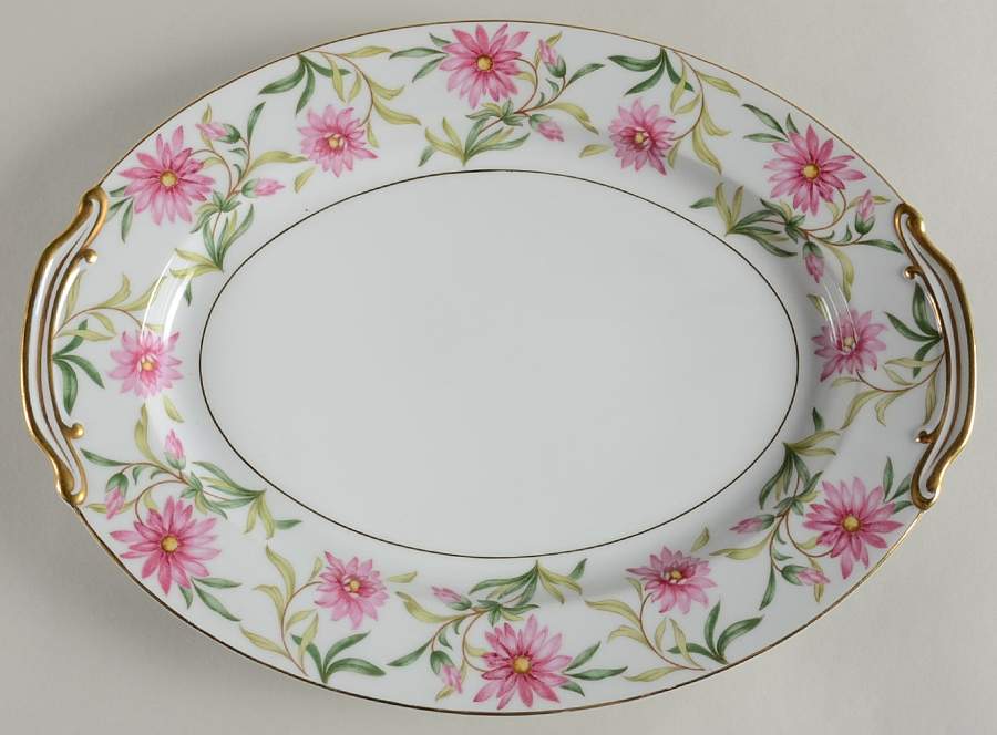 Astoria 13" Oval Serving Platter by Noritake-1