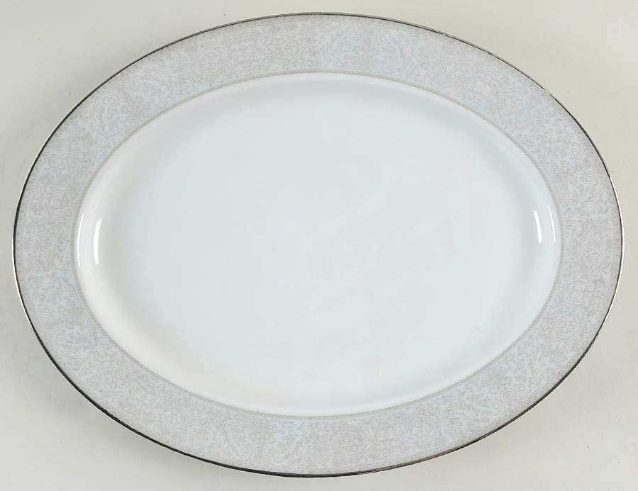 Astor 13" Oval Serving Platter by Noritake-1