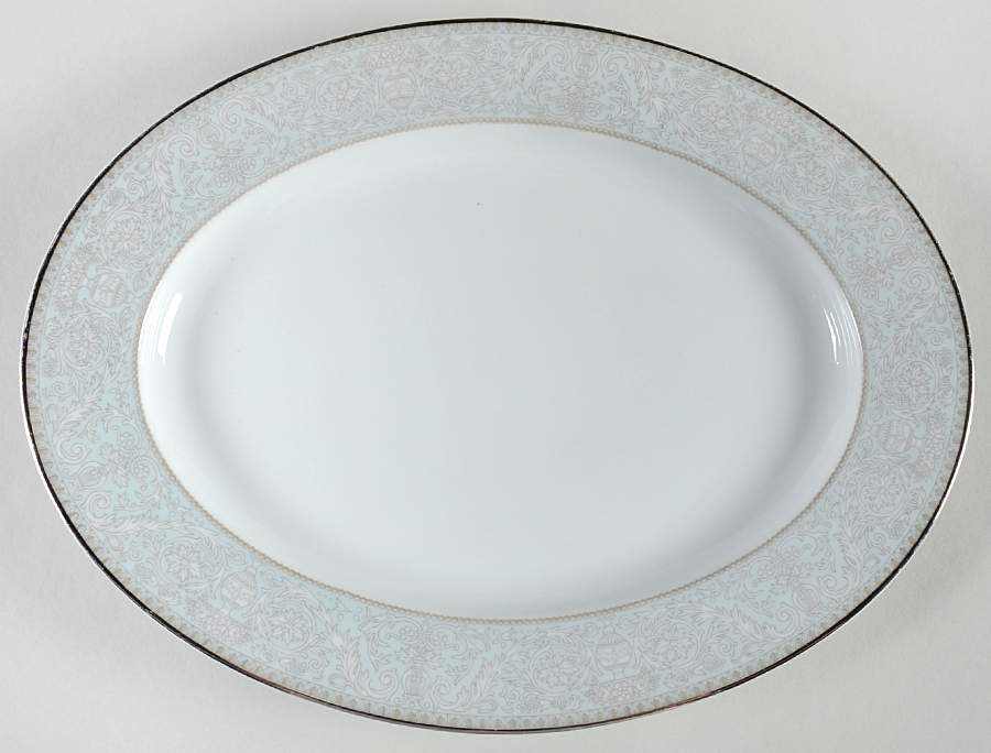 Astor 11" Oval Serving Platter by Noritake-1
