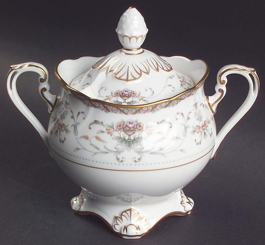 Astorbrook Sugar Bowl & Lid by Noritake-1