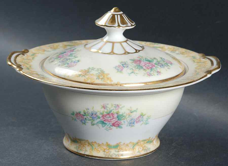 Atesia Sugar Bowl & Lid by Noritake-1