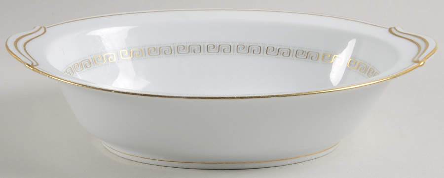 Athena 10" Oval Vegetable Bowl by Noritake-1