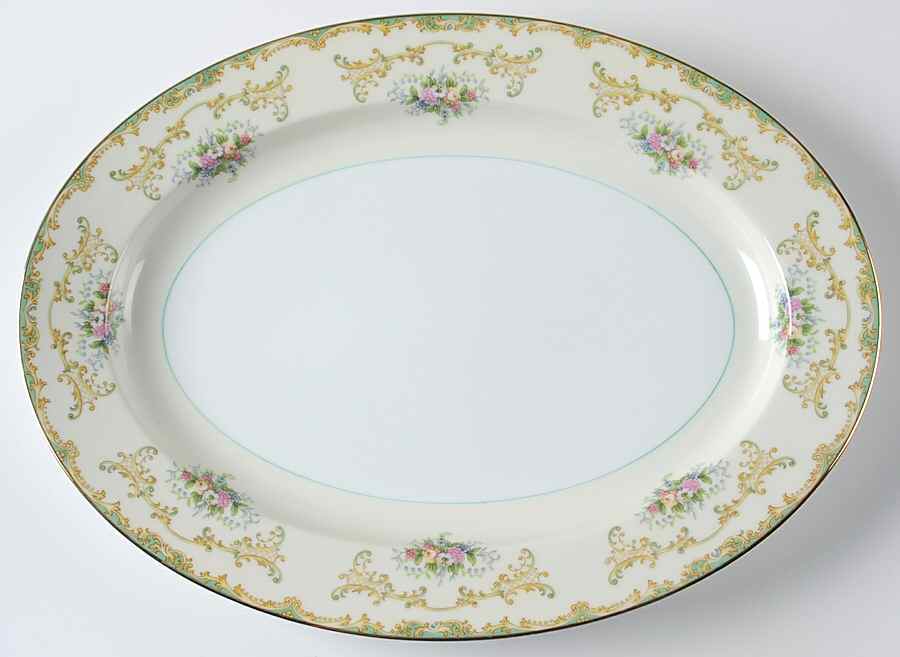 Athena 16" Oval Serving Platter by Noritake-1