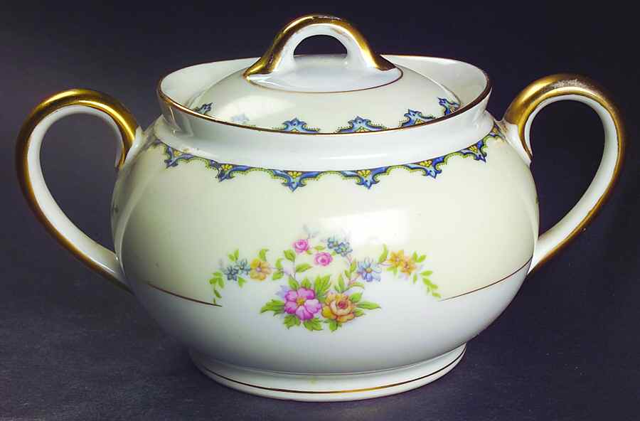 Athlone Sugar Bowl & Lid by Noritake-1