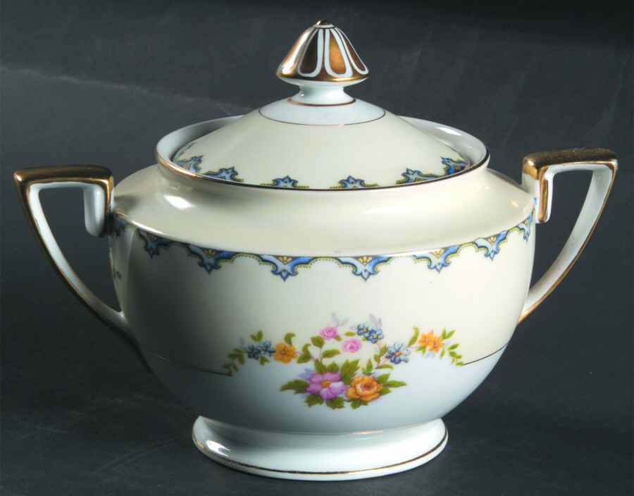 Athlone Sugar Bowl & Lid by Noritake-1