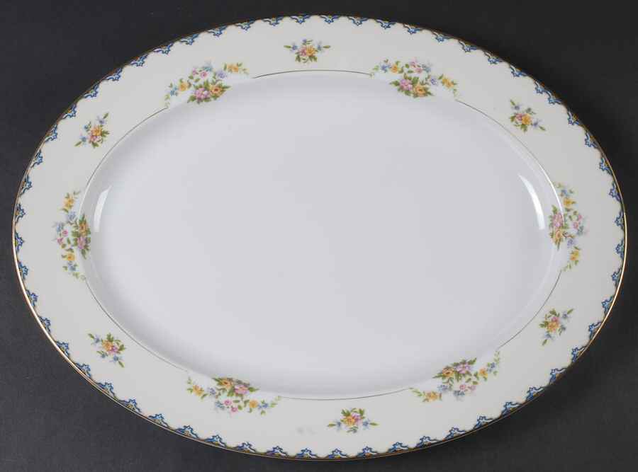 Athlone 16" Oval Serving Platter by Noritake-1