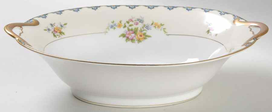 Athlone 9" Oval Vegetable Bowl by Noritake-1