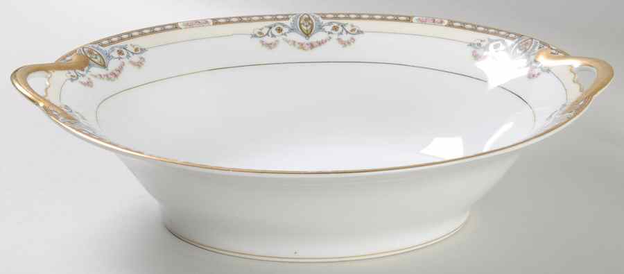 Atlanta 10" Oval Vegetable Bowl by Noritake-1