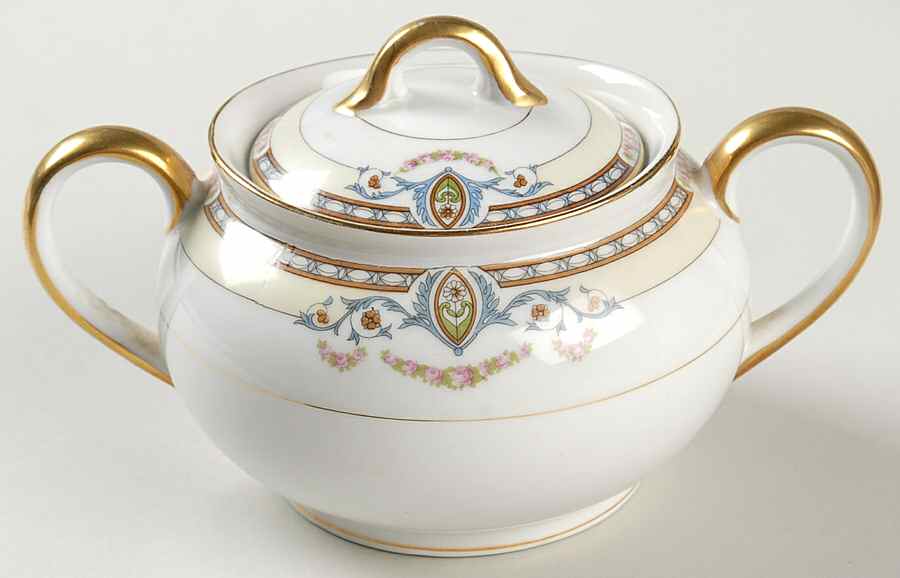 Atlanta Sugar Bowl & Lid by Noritake-1