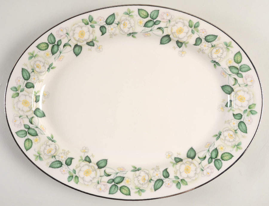 Atlanta 13" Oval Serving Platter by Noritake-1