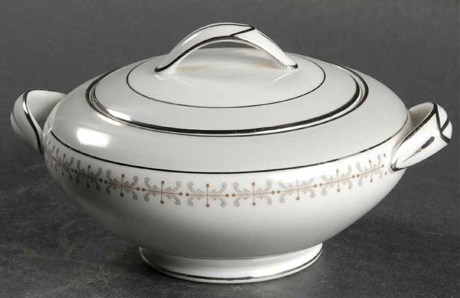 Atwood Sugar Bowl & Lid by Noritake-1