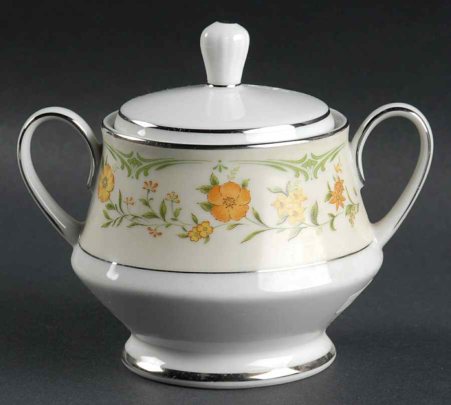 Atwood Sugar Bowl & Lid by Noritake-1