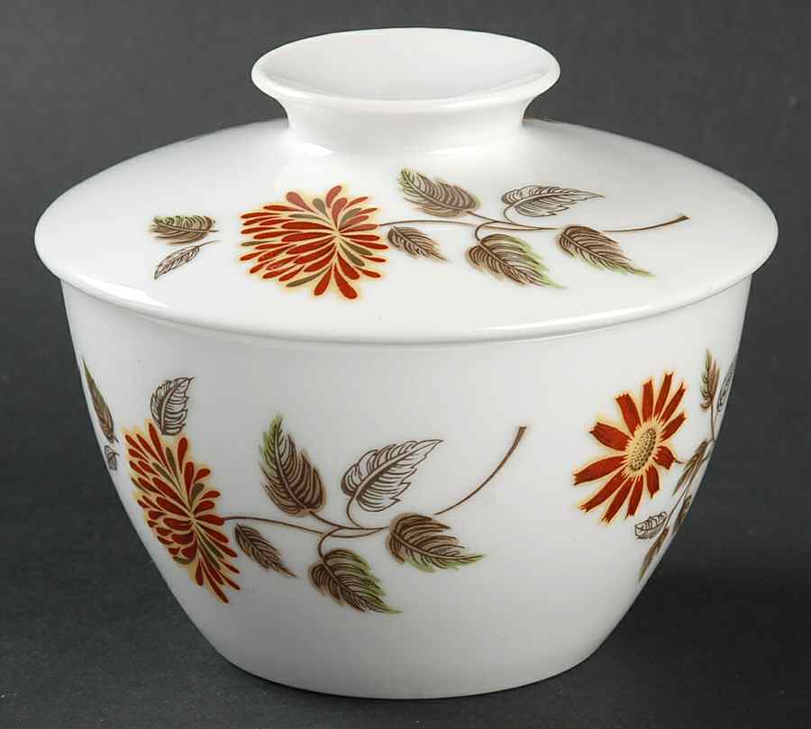 Auburn Sugar Bowl & Lid by Noritake-1