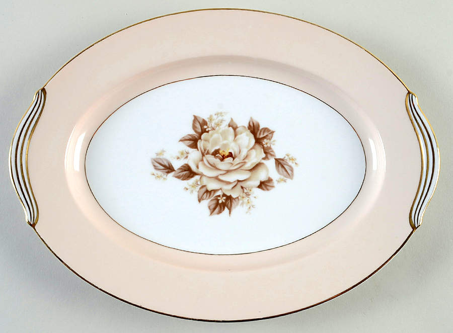 Auburn 11" Oval Serving Platter by Noritake-1