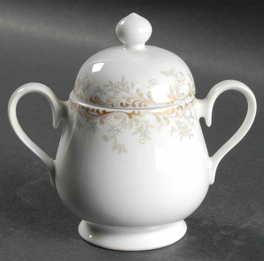 Aubusson Sugar Bowl & Lid by Noritake-1