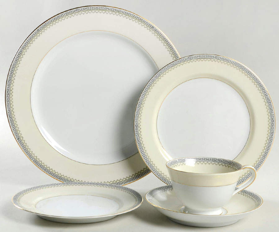 Audrey 5 Piece Place Setting by Noritake-1