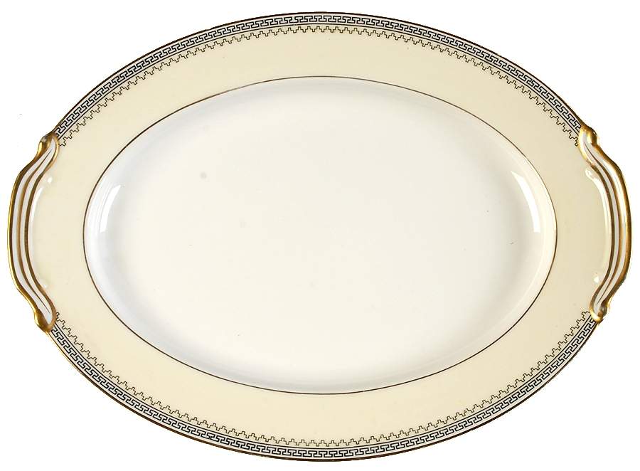 Audrey 11" Oval Serving Platter by Noritake-1