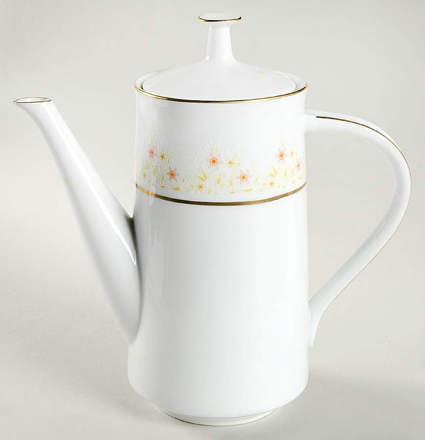Augusta Coffee Pot & Lid by Noritake-1