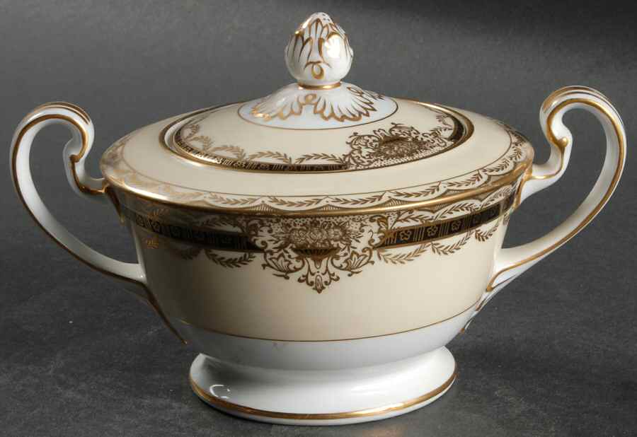 Augustan Sugar Bowl & Lid by Noritake-1