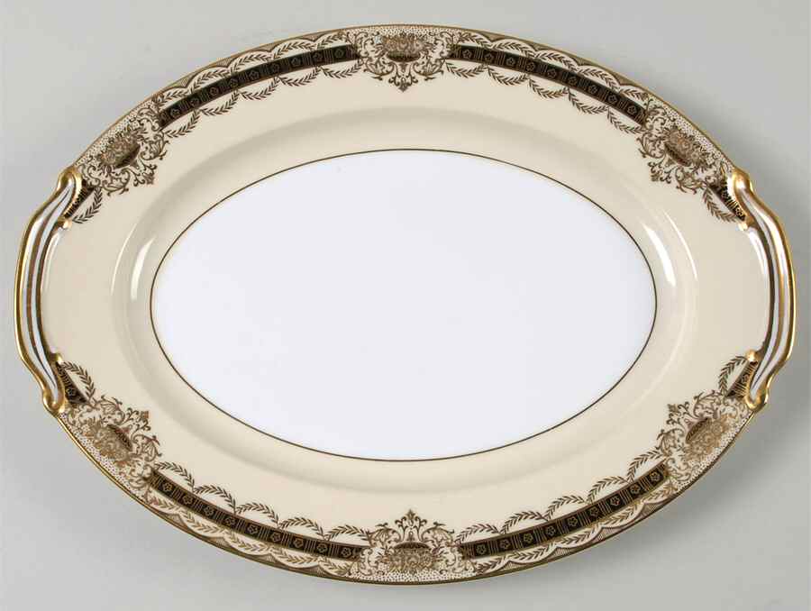 Augustan 11" Oval Serving Platter by Noritake-1