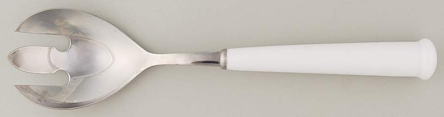 Au Naturel Salad Serving Fork with Stainless Prongs by Noritake-1