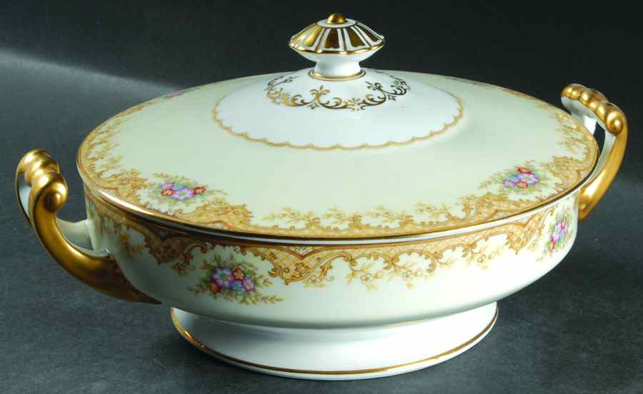 Aurora Round Covered Vegetable by Noritake-1