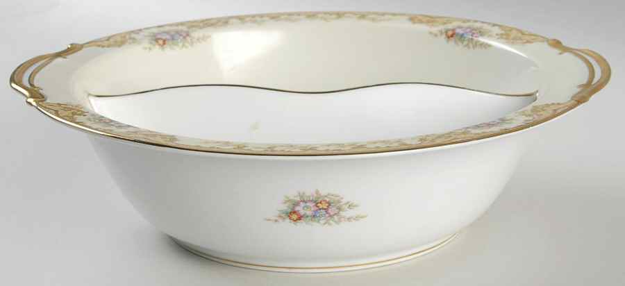Aurora Round Divided Vegetable Bowl by Noritake-1