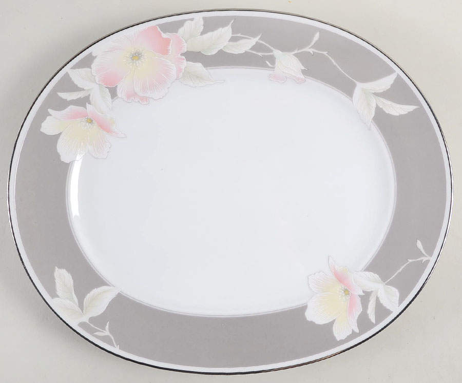 Autumn Rhapsody 13" Oval Serving Platter by Noritake-1