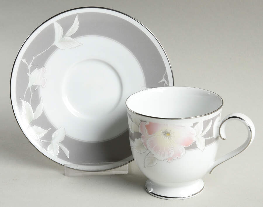 Autumn Rhapsody Footed Cup & Saucer Set by Noritake-1