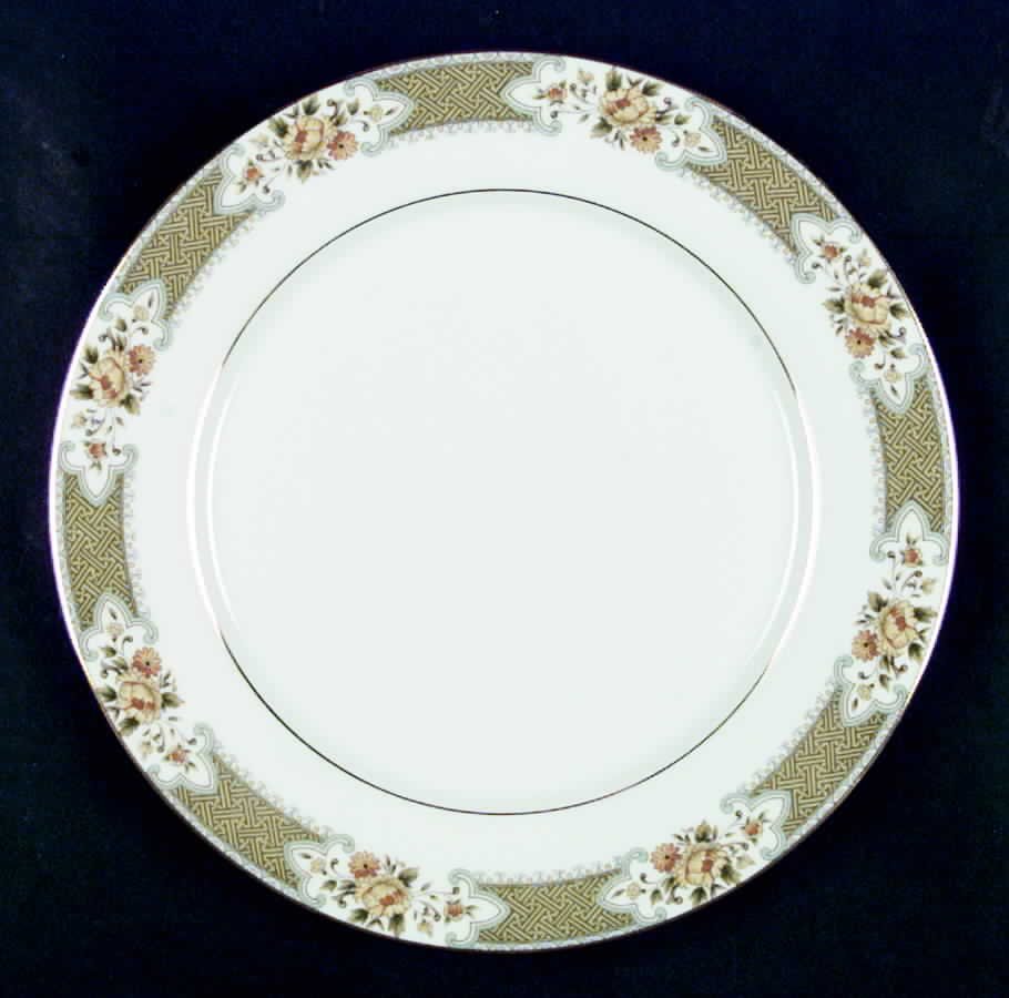 Autumn Rose Dinner Plate by Noritake-1