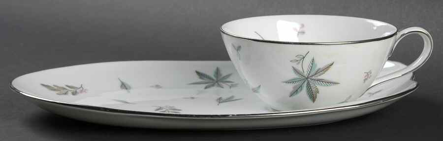 Automne Snack Plate & Cup Set by Noritake-1