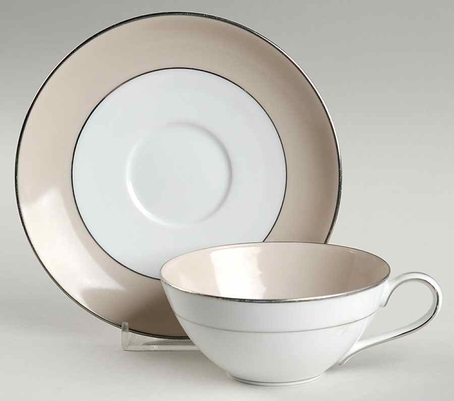 Autumn Flat Cup & Saucer Set by Noritake-1