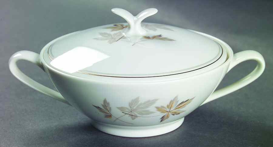 Autumglory Sugar Bowl & Lid by Noritake-1
