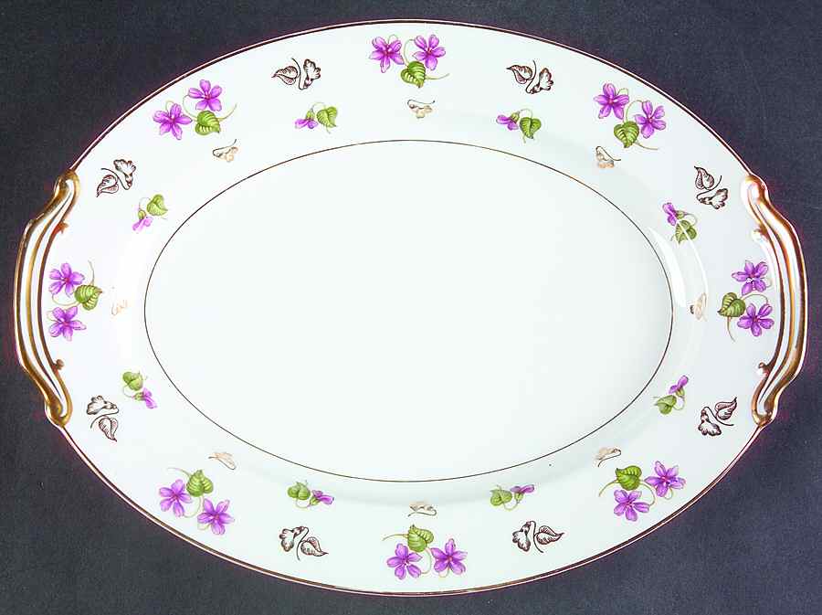 Avalon 11" Oval Serving Platter by Noritake-1